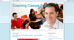 Desktop Screenshot of coachingclassesprepas.com