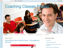 Tablet Screenshot of coachingclassesprepas.com